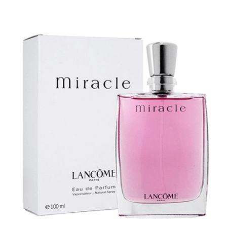 Lancome , Miracle Eau De Parfum 100ml , น้ำหอม , น้ำหอมลังโคม , ลังโคม , น้ำหอมกลิ่นดอกไม้ , น้ำหอมกลิ่นสดชื่น