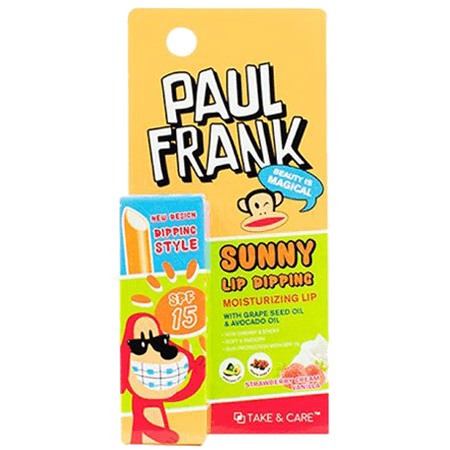 Paul Frank,PAUL FRANK ลิปบาล์ม,Paul Frank Sunny Lip Dipping UV Protection SPF15,Paul Frank Sunny Lip Dipping UV Protection SPF15 ราคา,รีวิว Paul Frank Sunny Lip Dipping UV Protection SPF15,