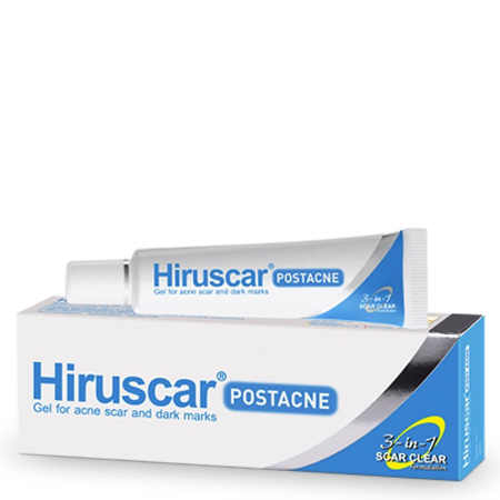 Hiruscar, Hiruscar รีวิว, Hiruscar ราคา, Hiruscar Postacne, Hiruscar Postacne รีวิว, Hiruscar Postacne 5g, เจลแต้มแผลเป็นจากสิว, รอยสิว, รอยดำ, รอยแดง, เจลแต้มสิว