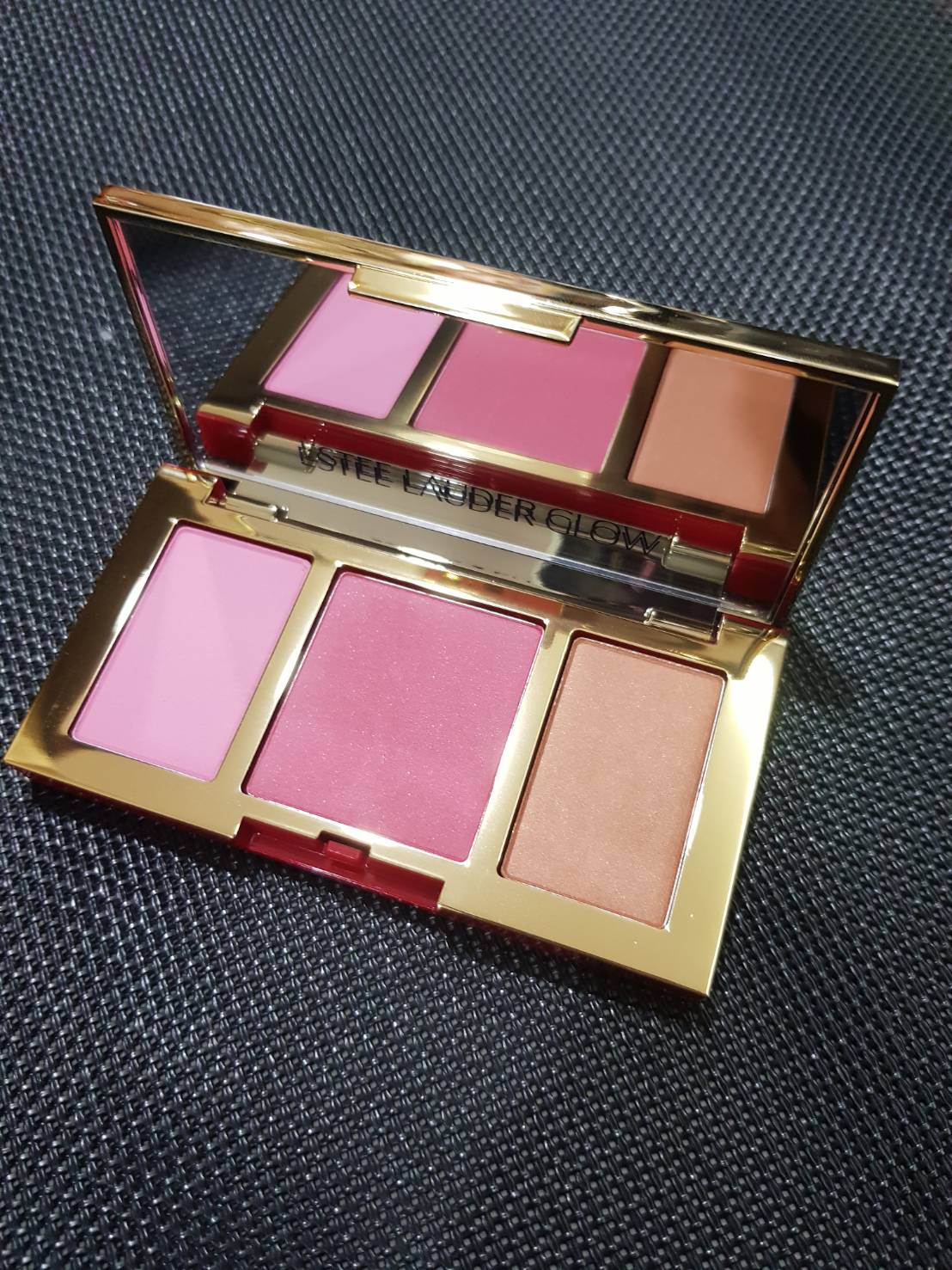 Estee Lauder Pure Color Envy Cheek Palette - GLOW 3 shades 8.7g (No Box)