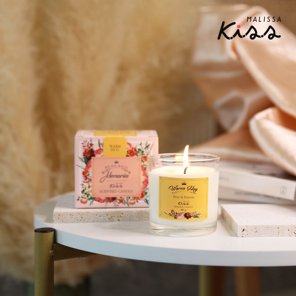 เทียนหอม Malissa Kiss Scented Candle Warm Hug