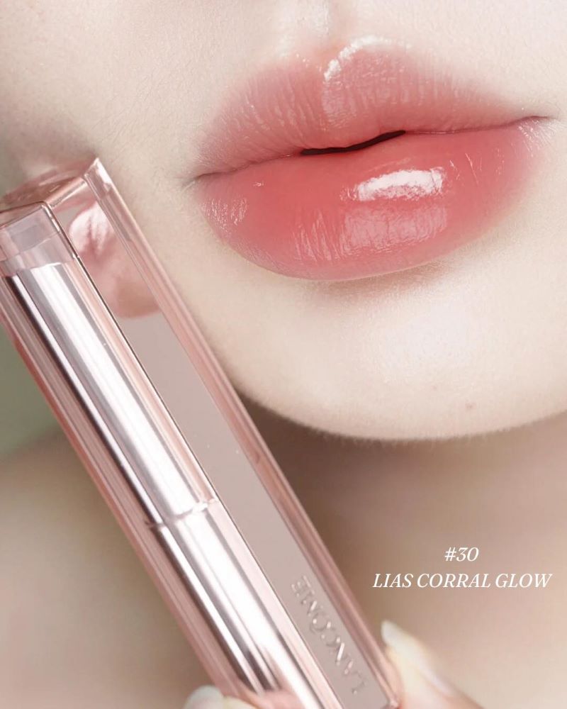 Lancome Lip Idole Butter Glow 0.8g #30 Lisa's Coral Glow , Lancome Lip Idole Butter Glow , ลิปสติกลังโคม , Lancome Lip Idole Butter Glow ราคา , Lancome Lip Idole Butter Glow รีวิว , Lancome Lip Idole Butter Glow สีไหนสวย