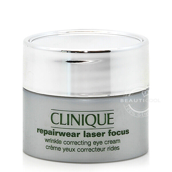Clinique Repairwear Laser Focus Wrinkle Correcting Eye Cream 5 ml ช่วยให้ริ้วรอย และรอยย่นรอบดวงตาดูลดเลือนลงอย่างสังเกตได้