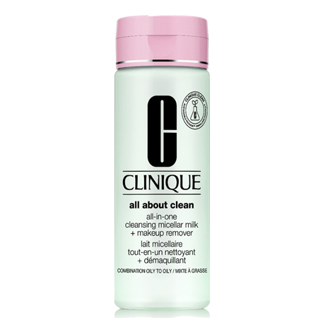 CLINIQUE All About Clean All-In-One Cleansing Micellar Milk + Makeup Remover (Skin Types 3 & 4) 200 ml เคลนเซอร์น้ำนม ให้ผิวได้รับการบำรุงขณะล้างเครื่องสำอาง