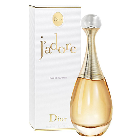 Dior Jadore EDP 100 ml น้ำหอมกลิ่นหรูหราที่สะท้อนความเป็นสาวสังคมที่มีลุคมาดมั่น ด้วยกลิ่นหอมของมวลดอกไม้,ผลไม้และวัตถุดิบชั้นดี